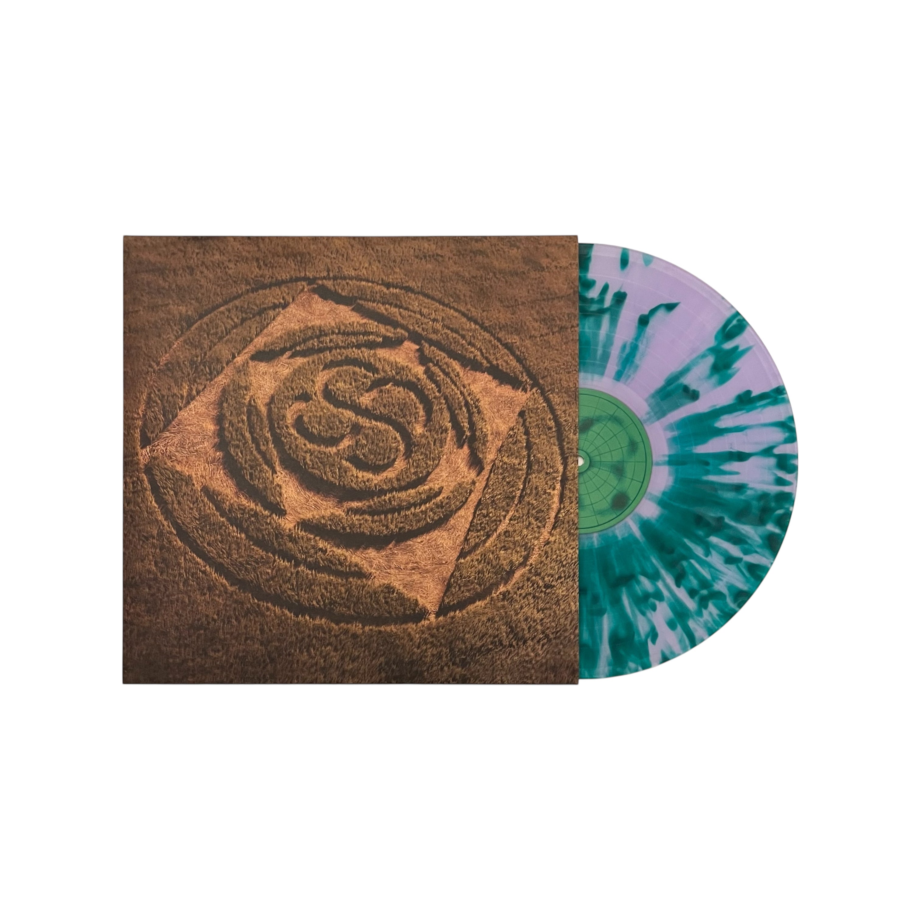 VINILE SPLATTER VERDE E VIOLA "FROM THE LOGO"